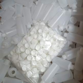 2 oz Cylinder Bottles With Lids