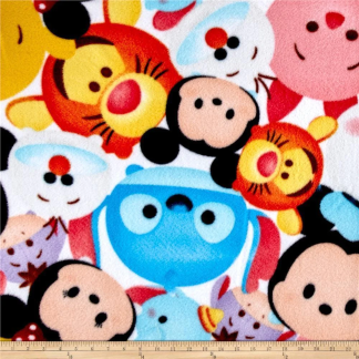 Tsum Tsum Fleece Fabric