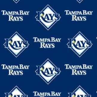 Tampa Bay Rays Fleece Fabric