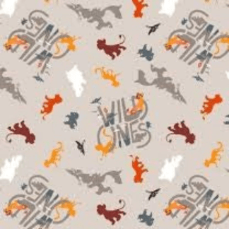 Lion King Wild Ones Cotton Fabric