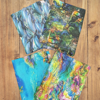 4 Fat Quarters - Assorted Call of the Sea Fat Quarter Bundle