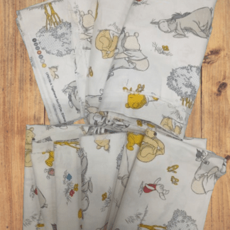 Winnie The Pooh Togetherish Cotton Fabric - 2 lb Scrap Bundle