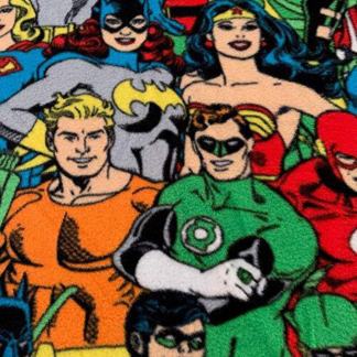 DC Comics Fleece Fabric