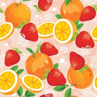 Fruity Allover Cotton Fabric