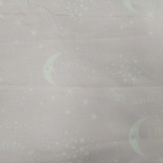 Sleepy Time Pink Cotton Fabric