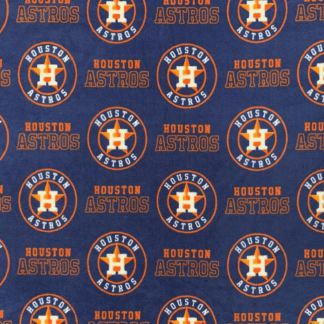 Houston Astros Fleece Fabric