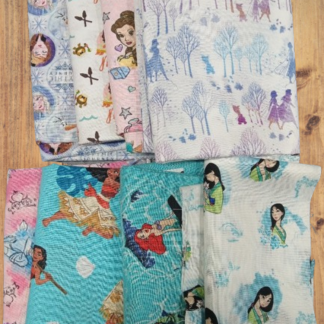 Assorted Princess Fabric - 1 lb Scrap Bundle