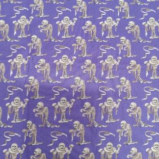 Halloween Mummy Cotton Fabric