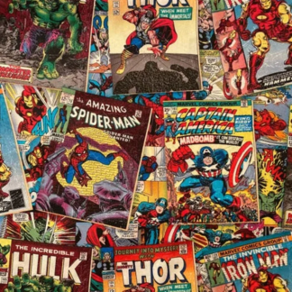 Avengers Cotton Fabric