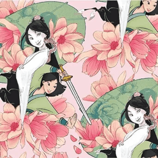 Mulan Floral Cotton Fabric