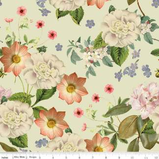 Springtime Main Fern Cotton Fabric