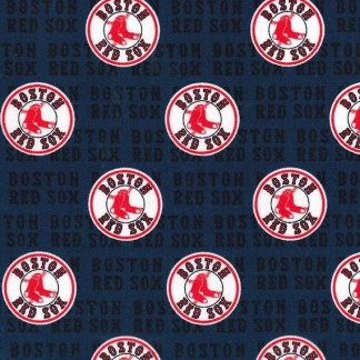 Boston Red Sox Mini Cotton Fabric