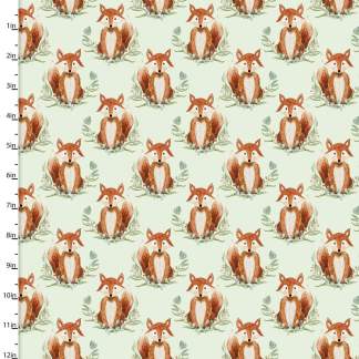 Handmade Placemat Or Table Runner Forest Friends Fox