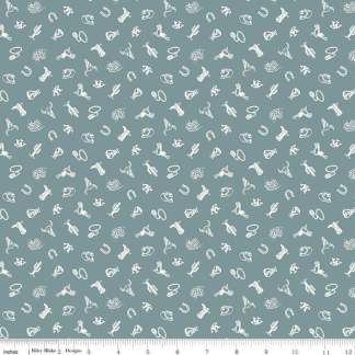 John Wayne Courage Icons Storm Cotton Fabric