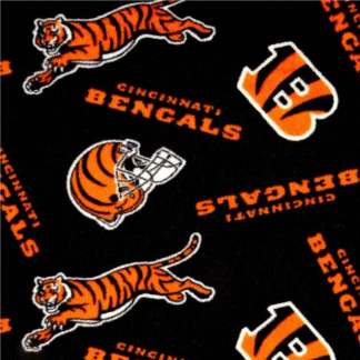 Cincinnati Bengals Fleece Fabric