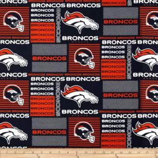 Handmade Placemat Or Table Runner Broncos Patch