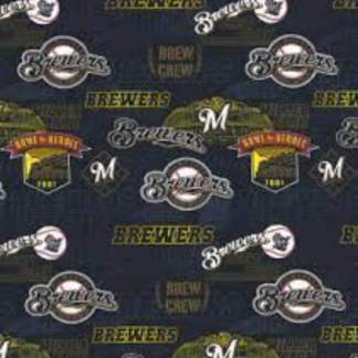 Handmade Placemat Or Table Runner Brewers Stadium