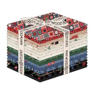 16 Fat Quarters - Assorted Quiltin' Cowgirls Fat Quarter Bundle