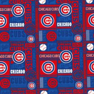 Handmade Placemat Or Table Runner Cubs Block
