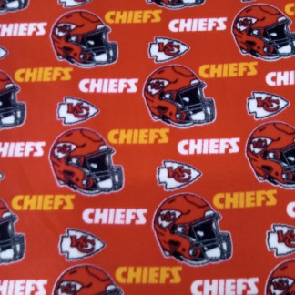 Kansas City Chiefs Solid Fleece Fabric