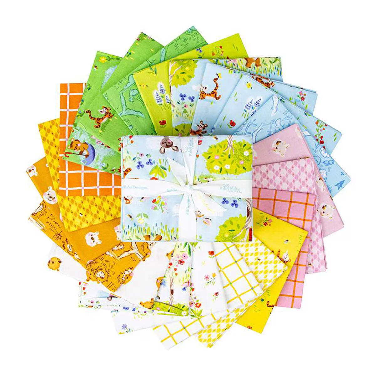 21 Half Yards -Assorted 100 Aker Woods Half Yard Bundle