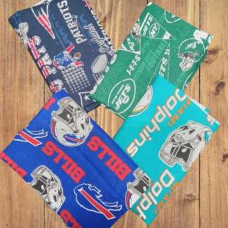4 Half Yards -AFC East NFL Half Yard Bundle