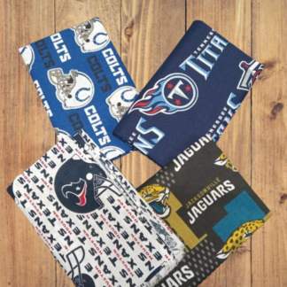 4 Half Yards -AFC South NFL Half Yard Bundle