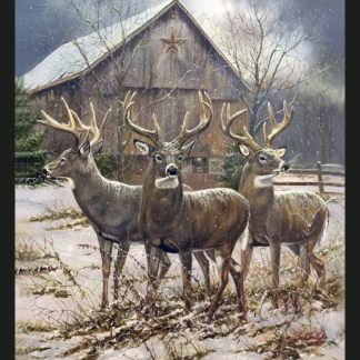 The Three Kings Panel Cotton Fabric