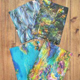 4 Half Yards -Assorted Call of the Sea Half Yard Bundle