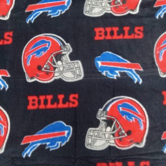 Buffalo Bills Navy Fleece Fabric