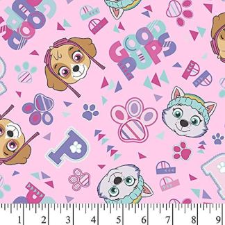 Paw Patrol Good Pups Cotton Fabric - 1 Yard Precut