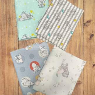 4 Half Yards -Assorted Dumbo Half Yard Bundle