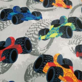 Race Cars Fleece