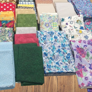 Assorted Cotton Fabric - 5 lb Bundle