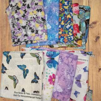 10 Half Yards - Assorted Butterflies & Insects Half Yard Bundle