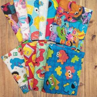 10 Half Yards - Assorted Sesame Street Half Yard Bundle