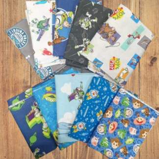 10 Half Yards -Assorted Woody and Friends Half Yard Bundle
