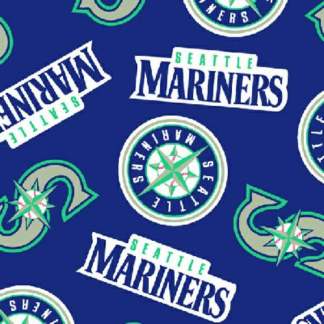 Seattle Mariners Fleece Fabric