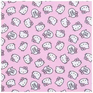 Hello Kitty Flannel Fabric