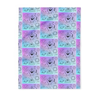 Cosmic Dream Fleece Blanket - Celestial Patterns for Comfort and Style