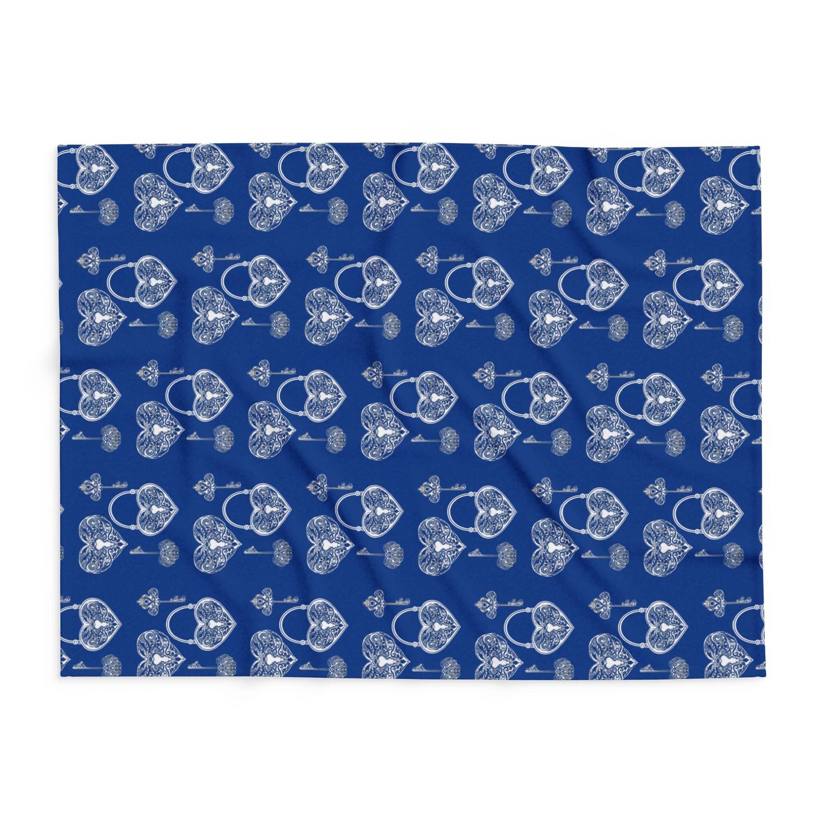 Cozy Heart Pattern Fleece Blanket - Perfect Gift for Loved Ones - Image 8