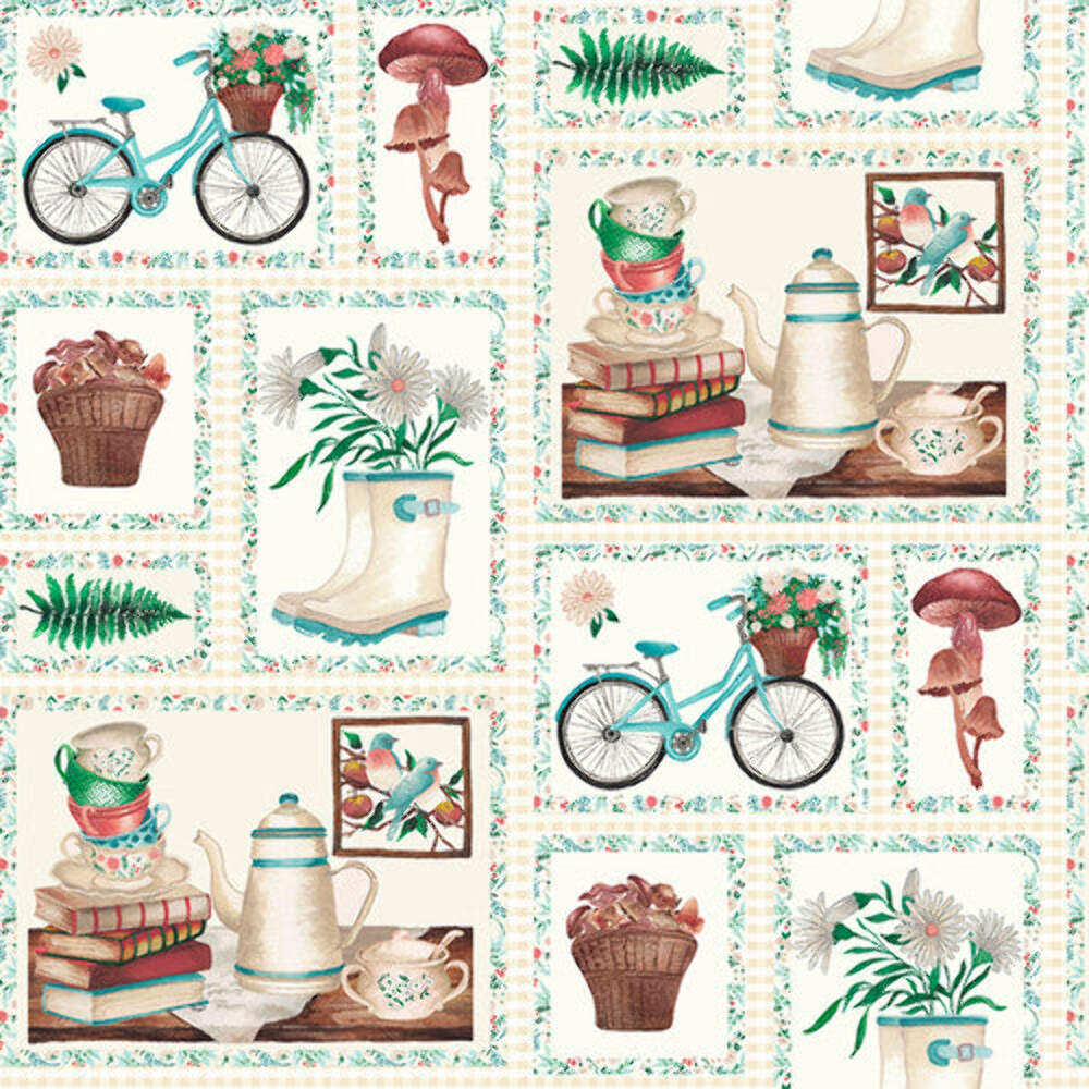 Rural Fantasy Cotton Fabric