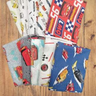 10 Half Yards - Assorted McQueen and Friends Half Yard Bundle