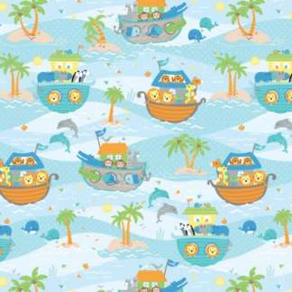 Noah's Journey Noah's Journey Scenic Cotton Fabric