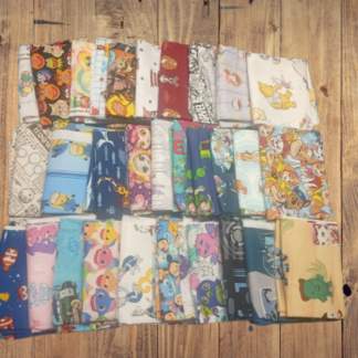 10 Fat Quarters - Assorted Character Fat Quarter Bundle Set