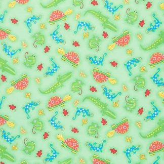 Handmade Blanket, Burp Rag/ Security Blanket, and Bib Frogs, Alligators, Turtles