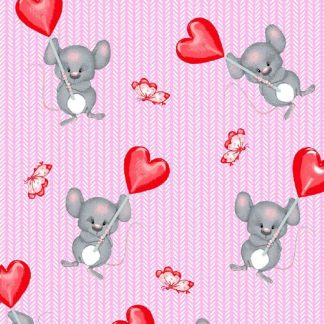 Handmade Blanket, Burp Rag/ Security Blanket, and Bib Love Mouse