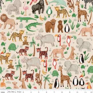 Handmade Blanket, Burp Rag/ Security Blanket, and Bib Wild Side Animals Taupe