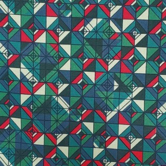 Boundless Rhapsody Squares Cotton Fabric