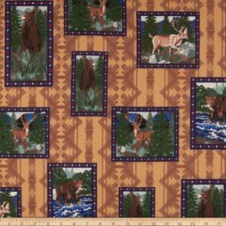 Handmade Blanket, Burp Rag/ Security Blanket, and Bib Big Country Deer Patch